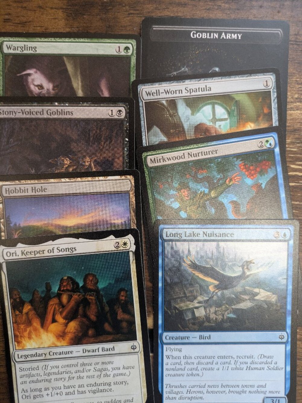 lot of 72 Magic the gathering Commons The Hobbit HOB